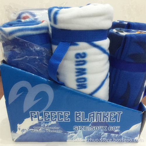 Selimut bulu bendera klub sepak bola musim dingin Korea
